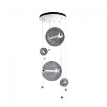 Hubbardton Forge 139052-LED-STND-85-YL0694 - Abacus 4-Light Round LED Pendant