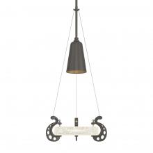 Hubbardton Forge 187510-SKT-MULT-07-YG0547 - Lens Mini Pendant