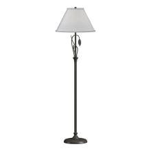 Hubbardton Forge 246761-SKT-07-SJ1755 - Forged Leaves and Vase Floor Lamp