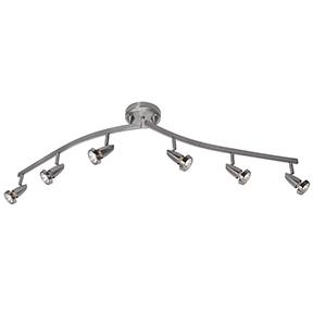 6 Light Adjustable LED Track