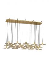 Visual Comfort & Co. Modern Collection 700TRSPEVS27TNB-LED930277 - Eaves 27 Light Chandelier