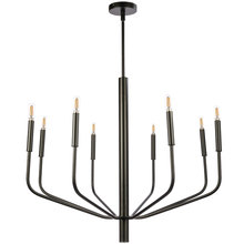 Dainolite ELN-328C-MB - 8LT Chandelier, MB Finish