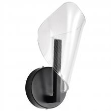 Nuvo 62/2282 - Sedona; 13 Inch LED Sconce; Matte Black; Silk Screened Acrylic Lens