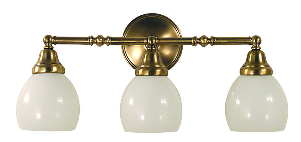 3-Light Mahogany Bronze Sheraton Sconce