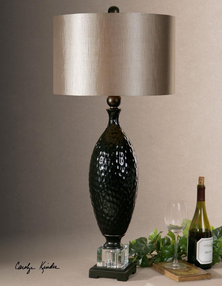 Metallic Dark Bronze Table Lamp