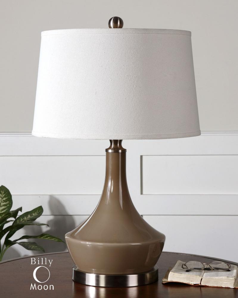 Uttermost Kerman Warm Gray Lamp