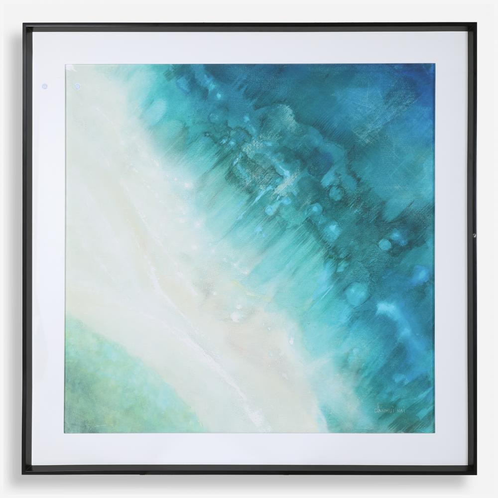 Bird's-eye View Coastal Print