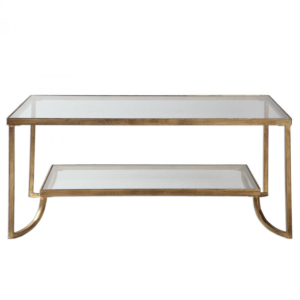 Katina Gold Leaf Coffee Table