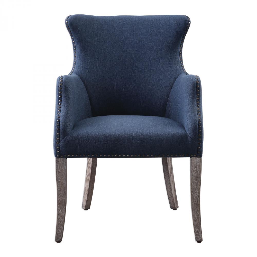 Yareena Blue Wing Chair