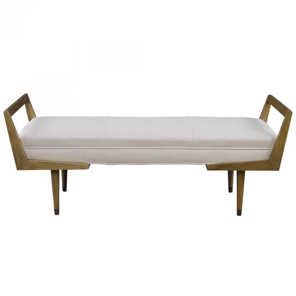 Waylon Modern Ivory Bench