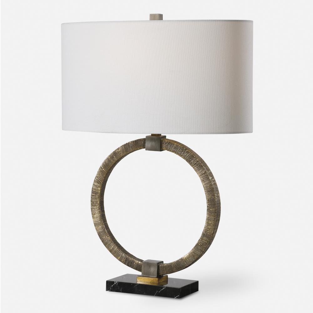 Uttermost Relic Aged Gold Table Lamp