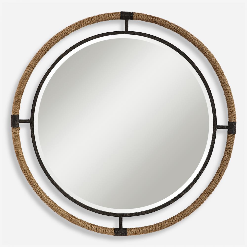 Melville Coastal Round Mirror