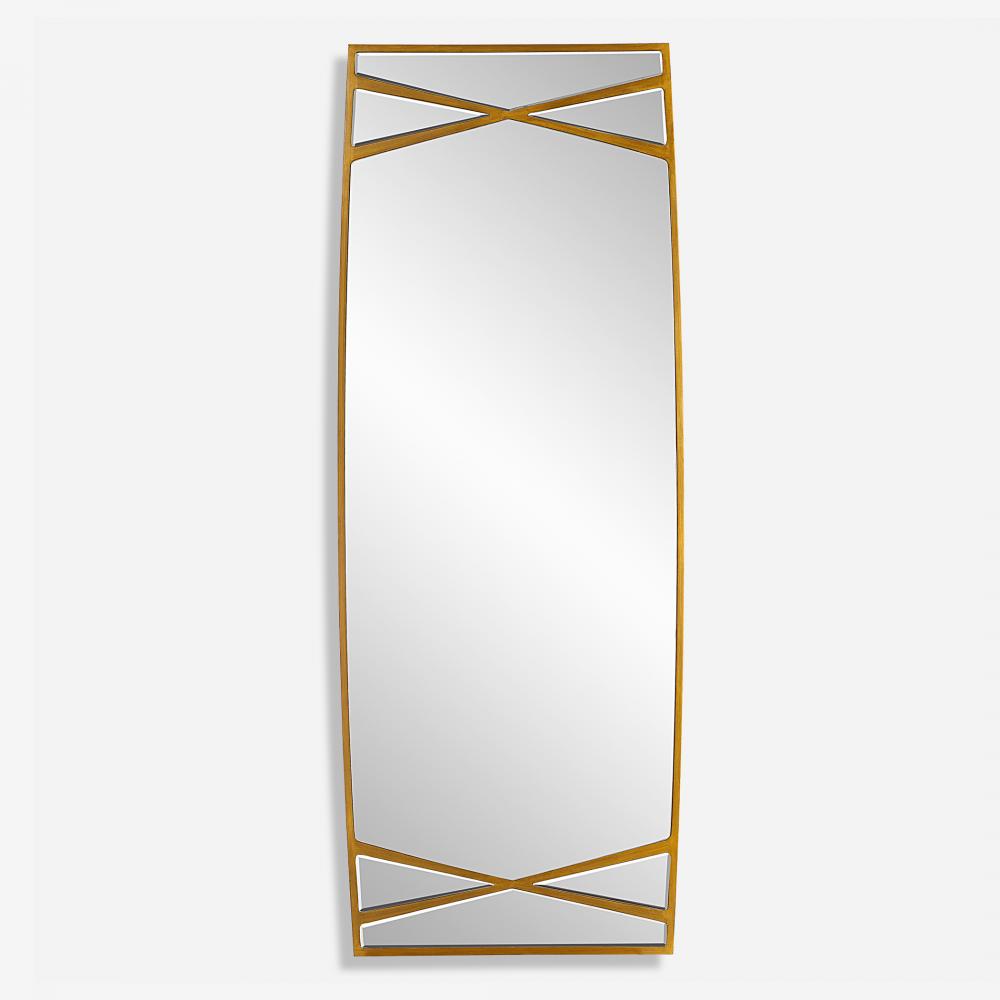 Gentry Oversized Gold Mirror