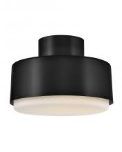 Hinkley 30072BK - Small Semi-Flush Mount