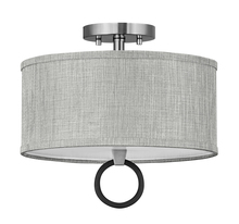 Hinkley 41905BN - Small Semi-flush Mount