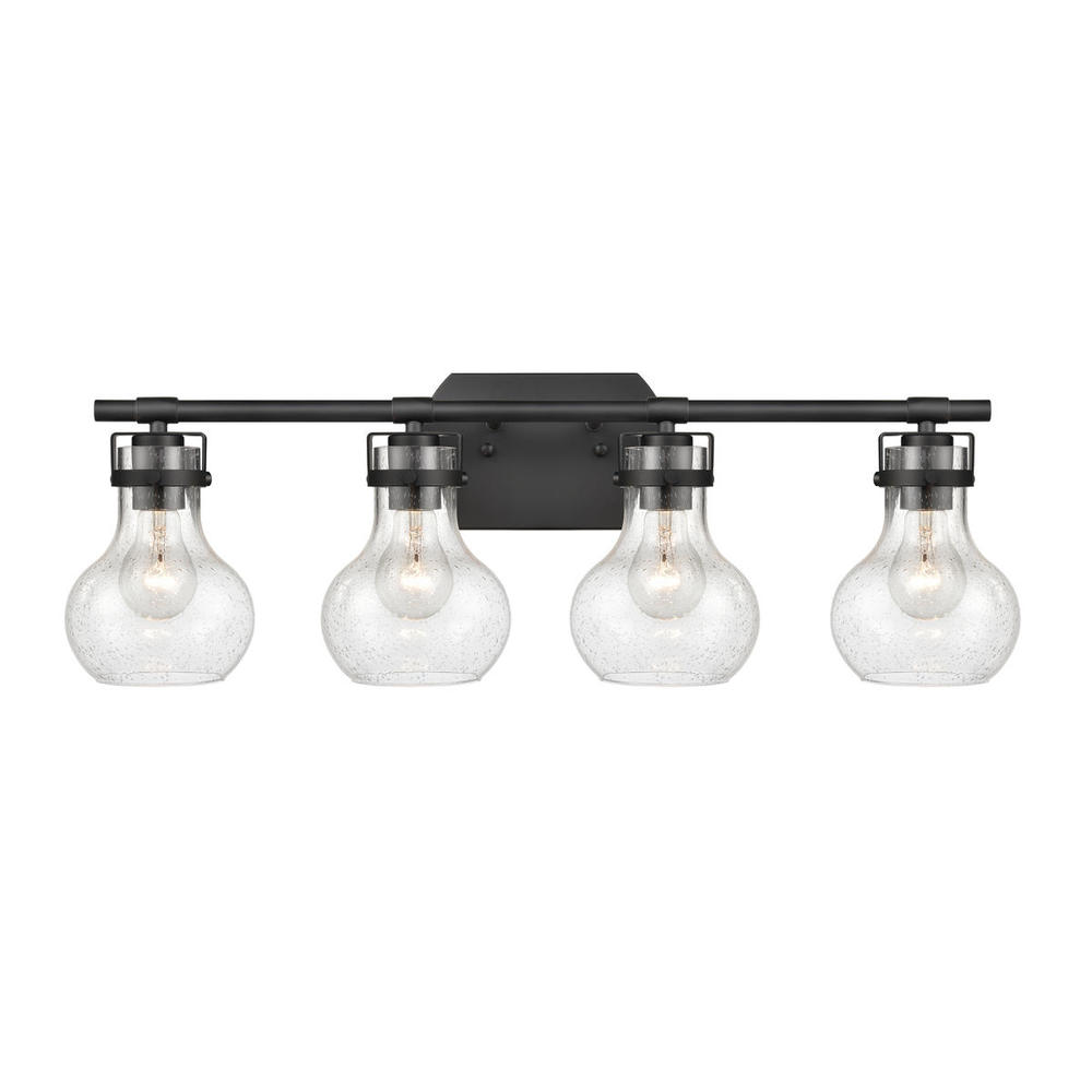 Salamanca 29'' Wide 4-Light Vanity Light - Matte Black