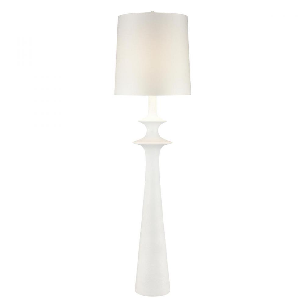 Erica 76'' High 1-Light Floor Lamp - Dry White