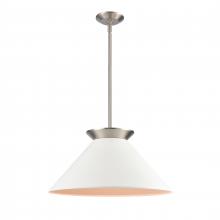 ELK Home 89994/1 - Cavendish 20'' Wide 1-Light Pendant - Brushed Nickel