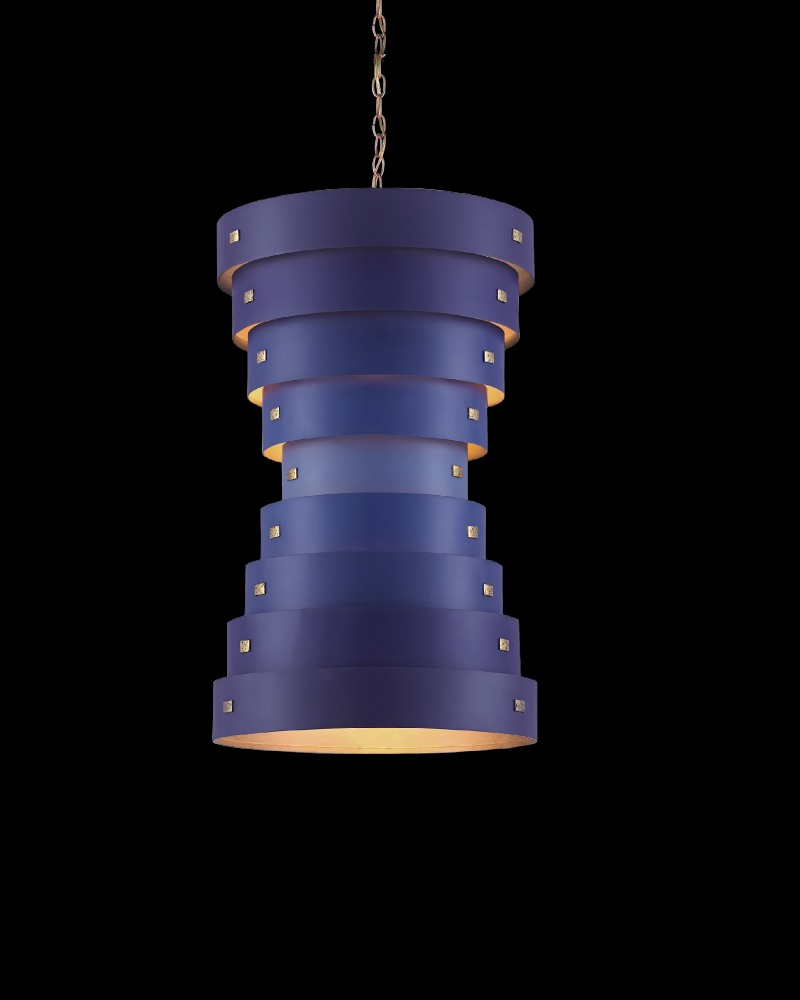 Graduation Small Blue Chandelier