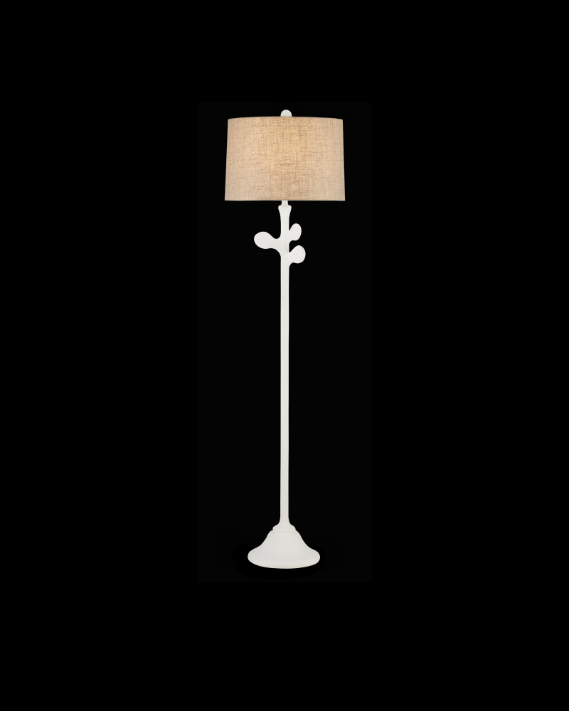 Charny White Floor Lamp