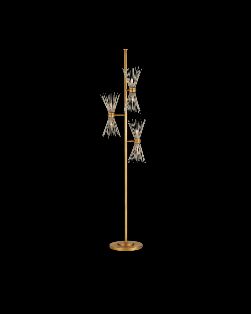 Novatude Gold Floor Lamp