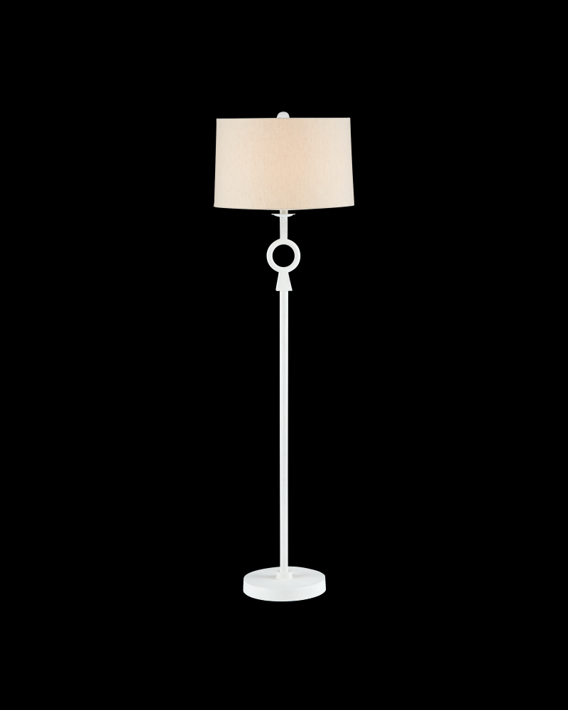 Germaine White Floor Lamp