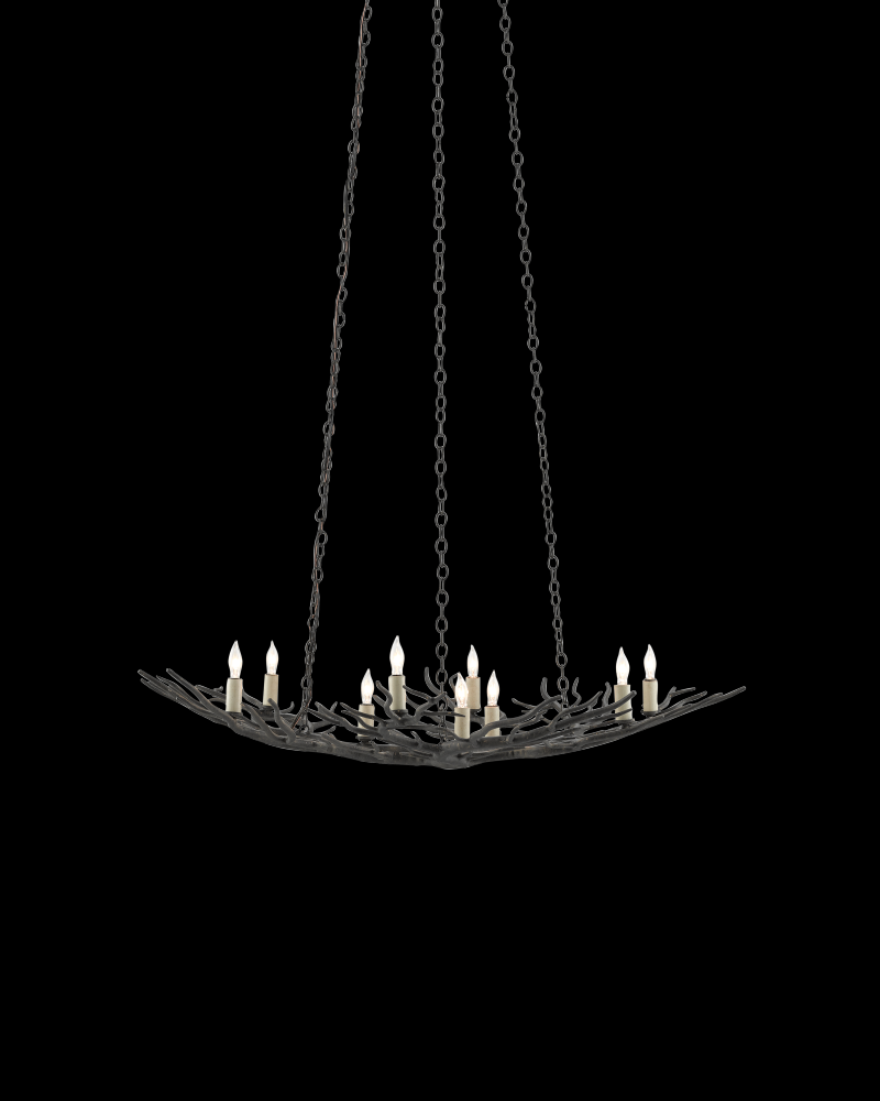 Rainforest Small Bronze Chandelier