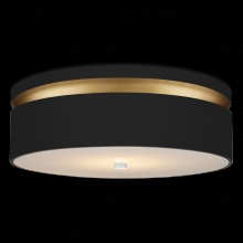 Currey 9999-0070 - Serenity Black Flush Mount