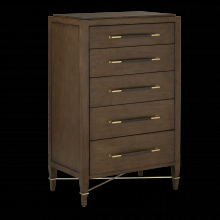 Currey 3000-0249 - Verona Chanterelle Five-Drawer