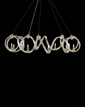 Currey 9000-0059 - Ringmaster Silver Chandelier