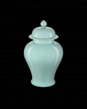 Currey 1200-0673 - Celadon Medium Green Temple Jar