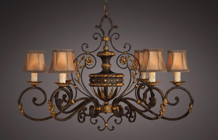 Castile 39"W Oblong Chandelier